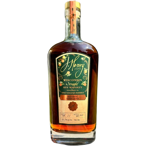 J. Henry & Sons Reserva Sevillana Straight Rye Whiskey